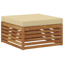 Ensemble de canapés d'extérieur 4 pcs Naturel et Beige 526698526698
