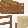 Ensemble de canapés d'extérieur 4 pcs Naturel et Beige 526698526698