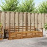 Ensemble de canapés d'extérieur 3 pcs Naturel 526744526744