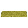 Tapis d'escalier 30 pièces 65 x 21 x 4 cm Vert Bordure rectangulaire 526772526772