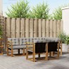 Ensemble de canapés d'extérieur 7 pcs Gris Naturel et Clair 526783526783