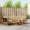 Ensemble de canapés d'extérieur 7 pcs Naturel et Beige 527016527016
