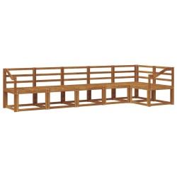 Ensemble de canapés d'extérieur 6 pcs Naturel 527135527135