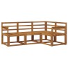 Ensemble de canapés d'extérieur 4 pcs Naturel 527139527139