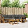 Ensemble de canapés d'extérieur 6 pcs Naturel et Anthracite 527153527153