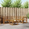Ensemble de Canapés 6 pcs Naturel Bois d'Acacia Massif 527156527156