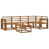 Ensemble de Canapés 6 pcs Naturel Bois d'Acacia Massif 527156527156