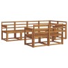 Ensemble de canapés d'extérieur 7 pcs Naturel 527164527164
