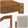 Ensemble de canapés d'extérieur 5 pcs Gris Naturel et Clair 527178527178
