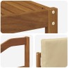 Ensemble de canapés d'extérieur 5 pcs Naturel et Beige 527184527184