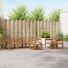 Ensemble de canapés d'extérieur 7 pcs Naturel 527187527187