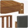 Ensemble de canapés d'extérieur 5 pcs Naturel et Anthracite 527193527193