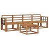 Ensemble de canapés d'extérieur 5 pcs Naturel 527199527199