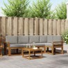 Ensemble de canapés d'extérieur 6 pcs Gris Naturel et Clair 527243527243