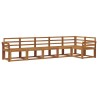 Ensemble de canapés d'extérieur 6 pcs Naturel 527266527266