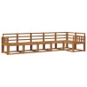 Ensemble de canapés d'extérieur 6 pcs Naturel 527281527281