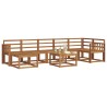 Ensemble de canapés d'extérieur 8 pcs Naturel 527295527295