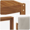 Ensemble de canapés d'extérieur 6 pcs Gris Naturel et Clair 527322527322
