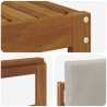 Ensemble de canapés d'extérieur 4 pcs Gris Naturel et Clair 527337527337