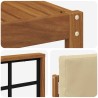 Ensemble de canapés d'extérieur 6 pcs Naturel et Beige 527344527344