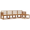 Ensemble de canapés d'extérieur 5 pcs Naturel 527383527383