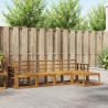 Ensemble de canapés d'extérieur 5 pcs Naturel 527409527409