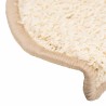 Tapis d'escalier 20 pièces 65 x 21 x 4 cm Crème Demi-rond Grand 527410527410