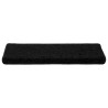 Tapis d'escalier 20 pièces 65 x 21 x 4 cm Noir Bord rectangulaire 527419527419