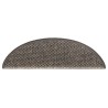 Tapis d'escalier autocollants 30 pcs 56x17x3 cm gris et beige 527428527428