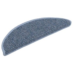 Tapis d'escalier autocollants 30 pcs 56x17x3 cm bleu 527438527438