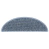 Tapis d'escalier autocollants 30 pcs 56x17x3 cm bleu 527438527438