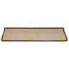 Tapis d'escalier 20 pièces 65 x 21 x 4 cm Marron Bord rectangulaire 527439527439