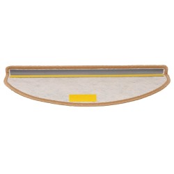 Tapis d'escalier autocollants 30 pcs 65x21x4 cm sisal 527445527445