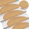Tapis d'escalier autocollants 30 pcs 65x21x4 cm sisal 527445527445