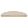 Tapis d'escalier autocollants 30 pcs 65x21x4 cm berbère 527449527449