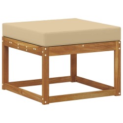 Ensemble de canapés d'extérieur 6 pcs Naturel et Beige 527455527455