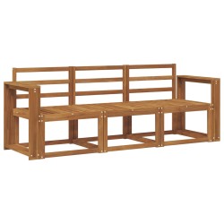 Ensemble de canapés d'extérieur 3 pcs Naturel 527479527479