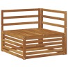 Ensemble de canapés d'extérieur 4 pcs Naturel 527601527601