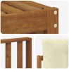 Ensemble de canapés d'extérieur 4 pcs Naturel et Crème 527617527617