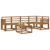 Ensemble de Canapés 6 pcs Naturel Bois d'Acacia Massif 527700527700