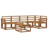 Ensemble de Canapés 6 pcs Naturel Bois d'Acacia Massif 527704527704