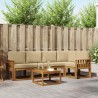 Ensemble de canapés d'extérieur 6 pcs Naturel et Beige 527705527705