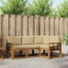 Ensemble de canapés d'extérieur 4 pcs Naturel et Beige 527774527774