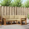 Ensemble de canapés d'extérieur 4 pcs Naturel et Beige 527779527779