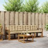 Ensemble de canapés d'extérieur 5 pcs Naturel et Beige 527782527782