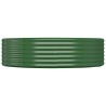 Lit surélevé de jardin Acier galvanisé 214x140x36cm Vert 527878527878
