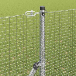 Poteau de clôture. Argenté 50 x 1,5 m (maille 19 x 19 mm) Acier 528255528255