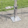 Poteau de clôture. Galvanisé 25 x 0,8 m Acier 528275528275
