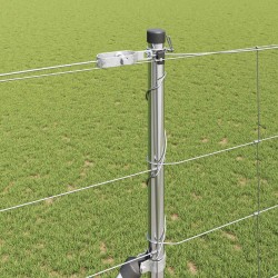 Poteau de clôture. Galvanisé 50 x 1,5 m Acier 528290528290