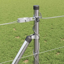 Poteau de clôture. Galvanisé 50 x 0,8 m Acier 528351528351